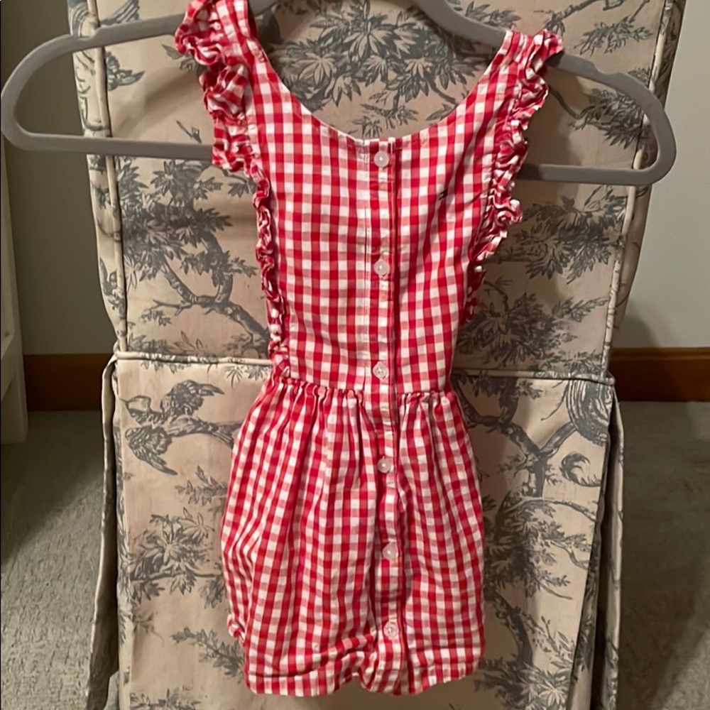 Girls Tommy Hilfiger checkered sun dress